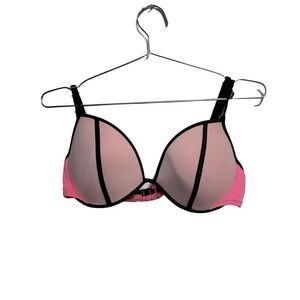 Victoria’s Secret Swim 36D Bring Pink Swim Top Y2K 2000’s Bathing Suit